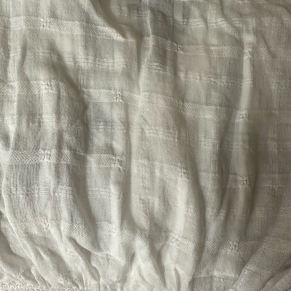 Guess Short Sleeves Blouse White size L Women - Picture 11 of 14